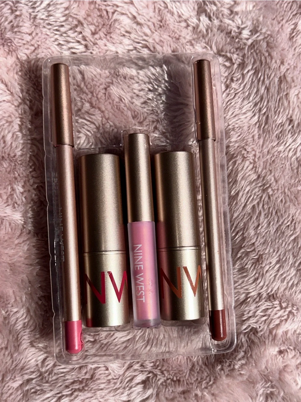 Nine West The Effortless Lip 5-Pc Set — Pink & Rose Shades